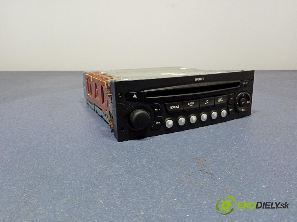 Citroen C2 2008 Radio I Navigácia: 96643698XT