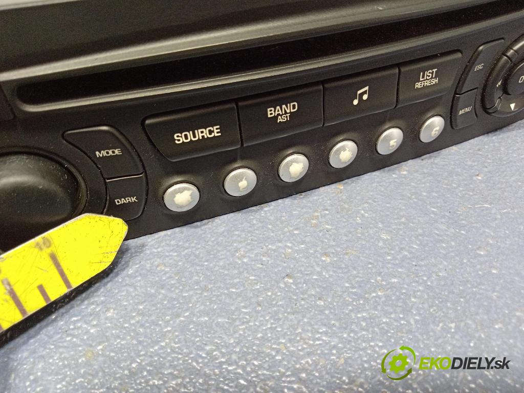 Citroen C2 2008 Radio I Navigácia: 96643698XT