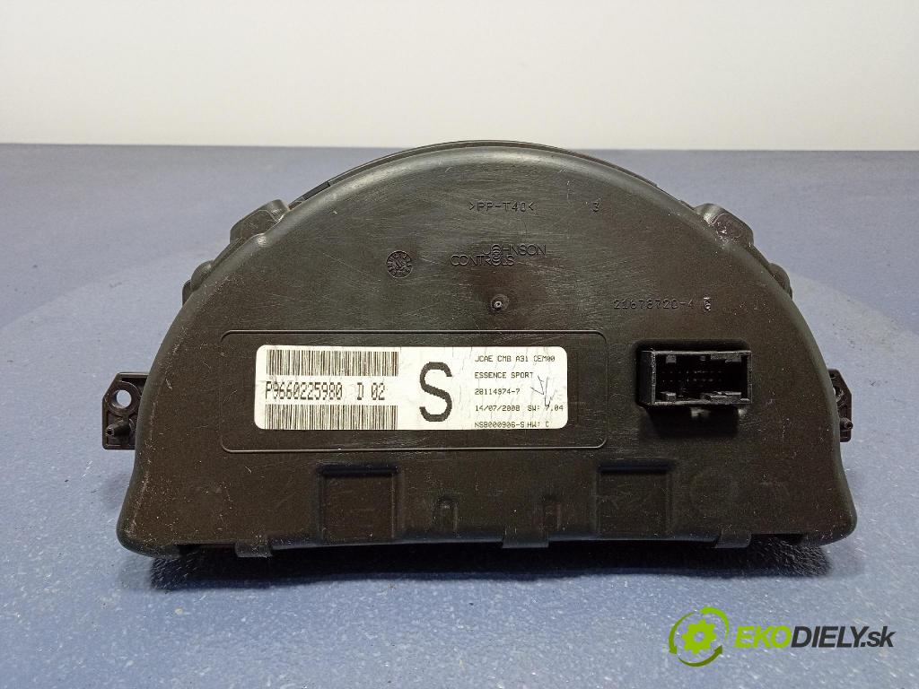 Citroen C2 2008 prístrojovka/ budíky P9660225980
