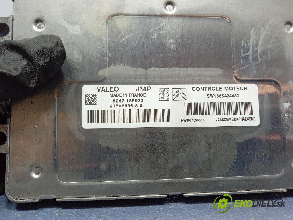 Citroen C2 2008 riadiaca jednotka Motor: 9665424480