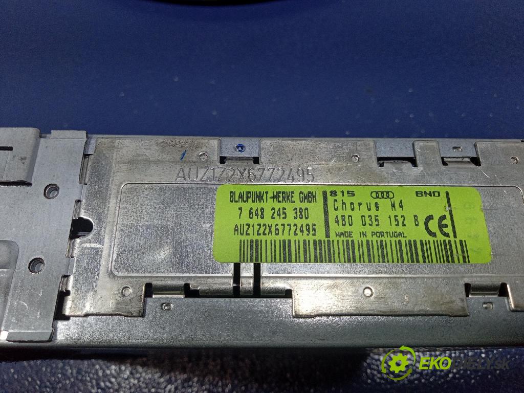 Audi A4 1999 Radio I Navigácia: 4B0035152B