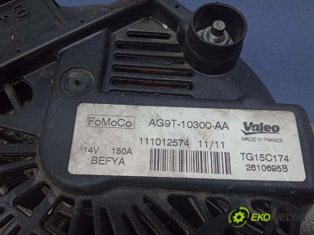 Ford S-max 2011 Alternator AG9T10300AA