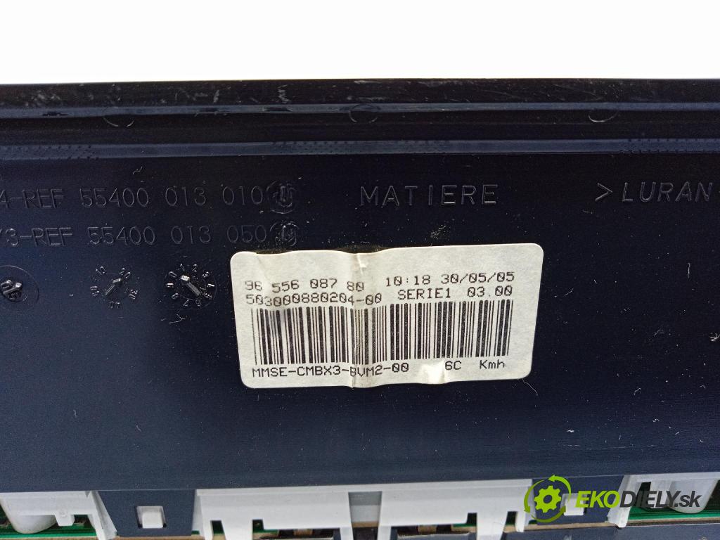 Citroen C5 2005 Přístrojová deska 9655608780
