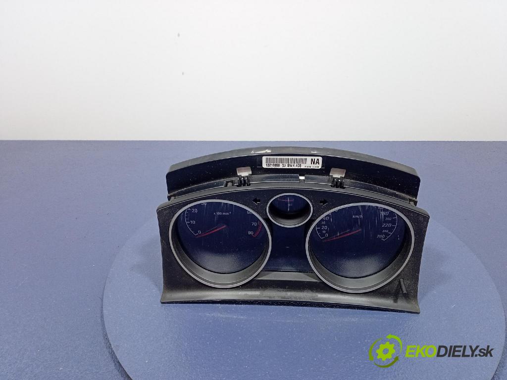 Opel Astra 2005 Přístrojová deska 13216658