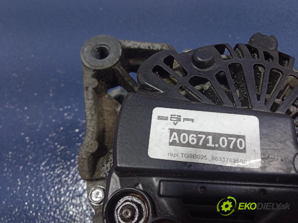 Citroen C4 2006 Alternator 9633782580