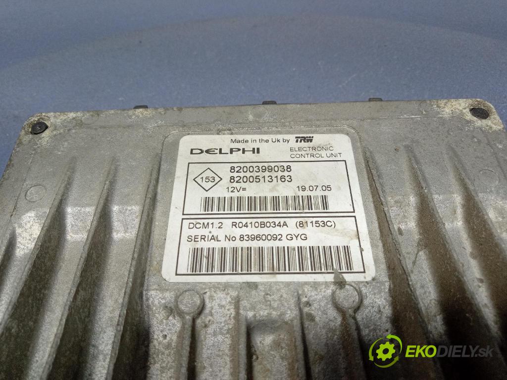 Renault Clio 2005 riadiaca jednotka Motor: 8200399038