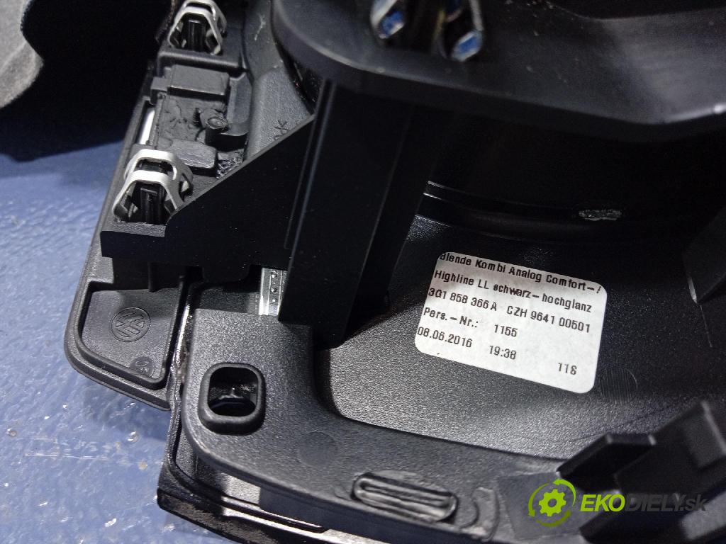 Vw Passat 2016 Přístrojová deska 3G0920751B