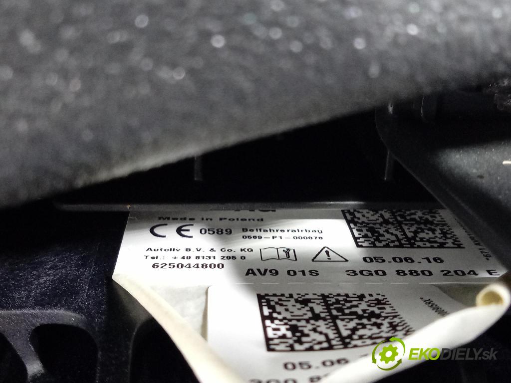 Vw Passat 2016 kokpit,přistrojova deska 3G1857003AL