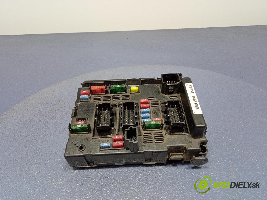 Peugeot 206 2004 skříňka Pojistky 9650663980