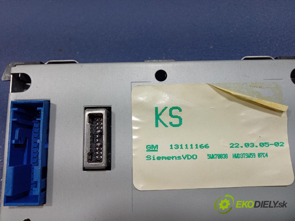 Opel Astra gtc 2005 Radio I Navigácia: 383555646
