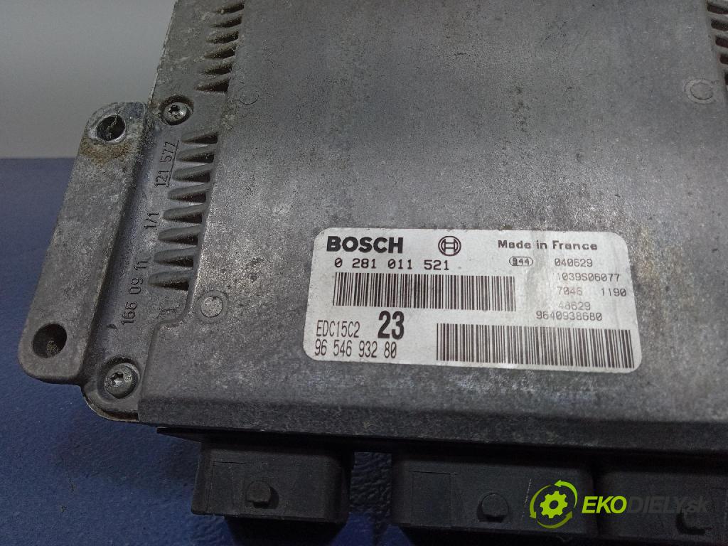 Citroen Xsara picasso 2004 riadiaca jednotka Motor: 9654693280