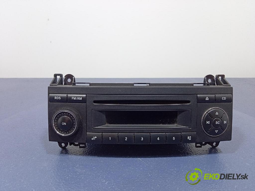Mercedes-benz A 180 2.0 cdi 2008 Radio I Navigácia: A1698200886
