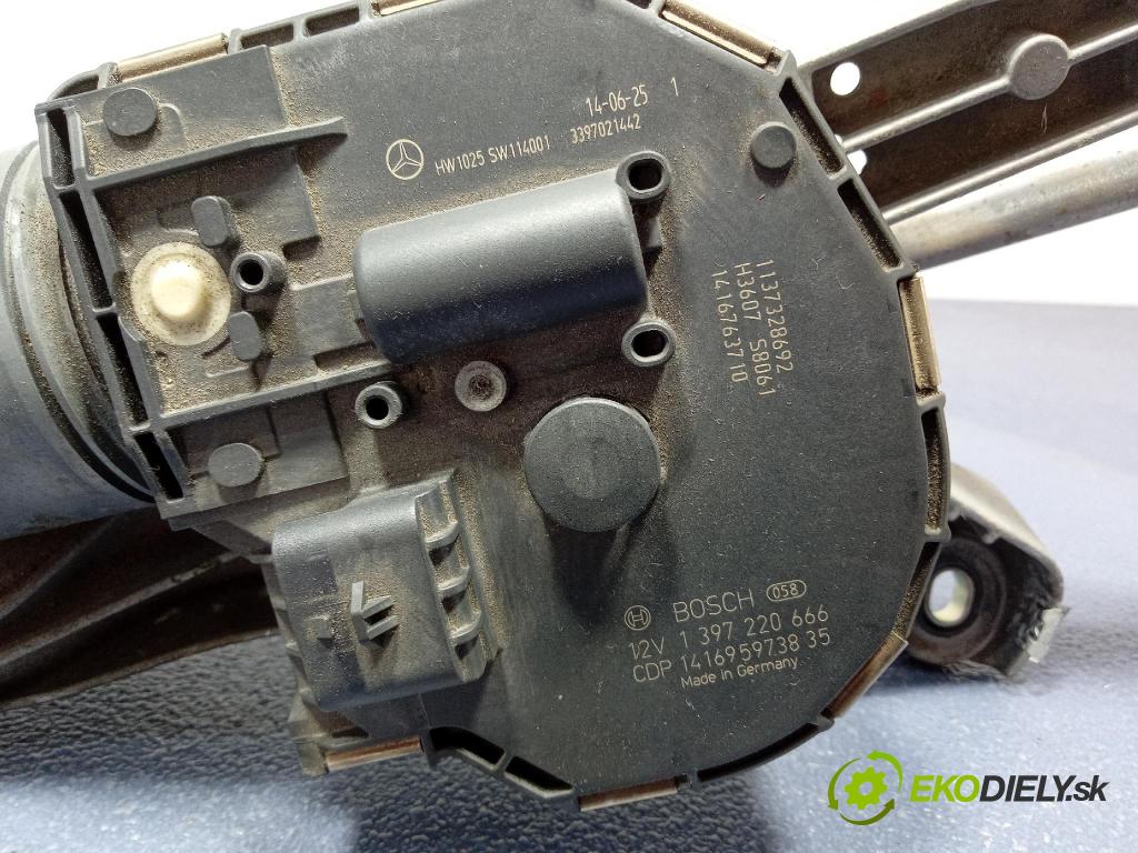 Mercedes E-klasa 2014 mechanismus motorek Stěrače: před A2128201240