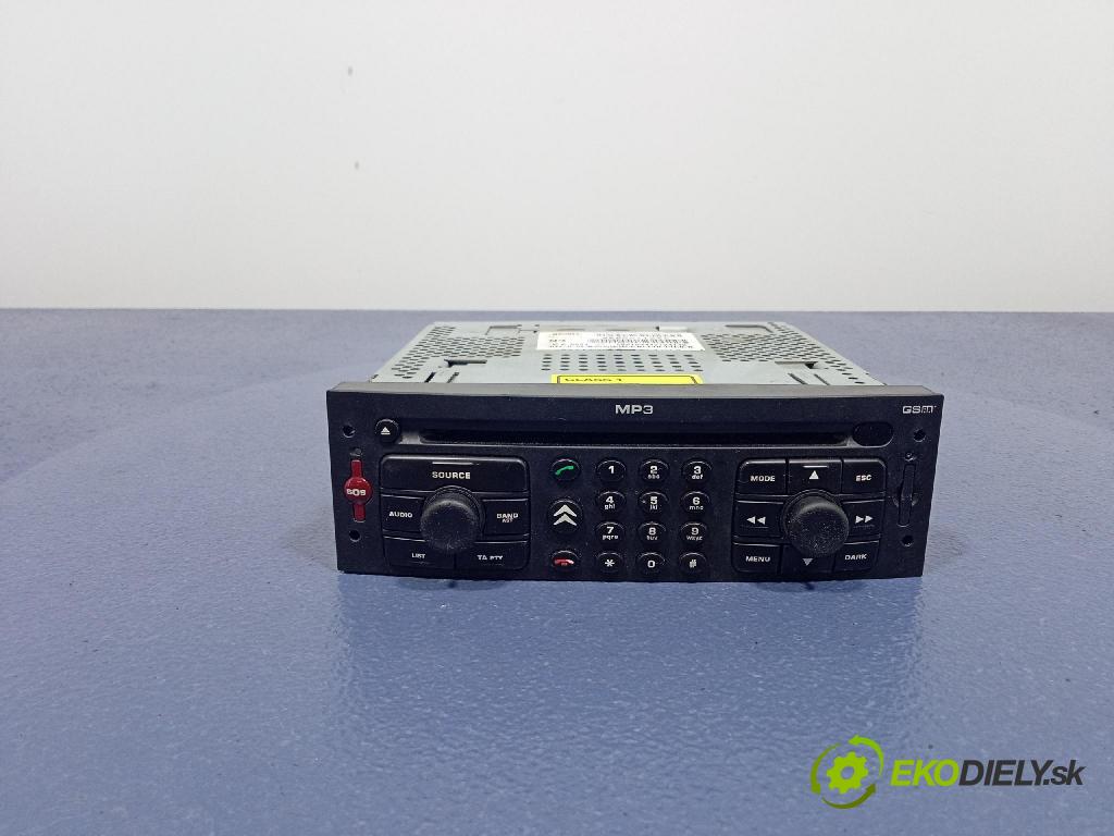 Citroen C4 picasso 2007 Radio I Navigácia: 96629712XT