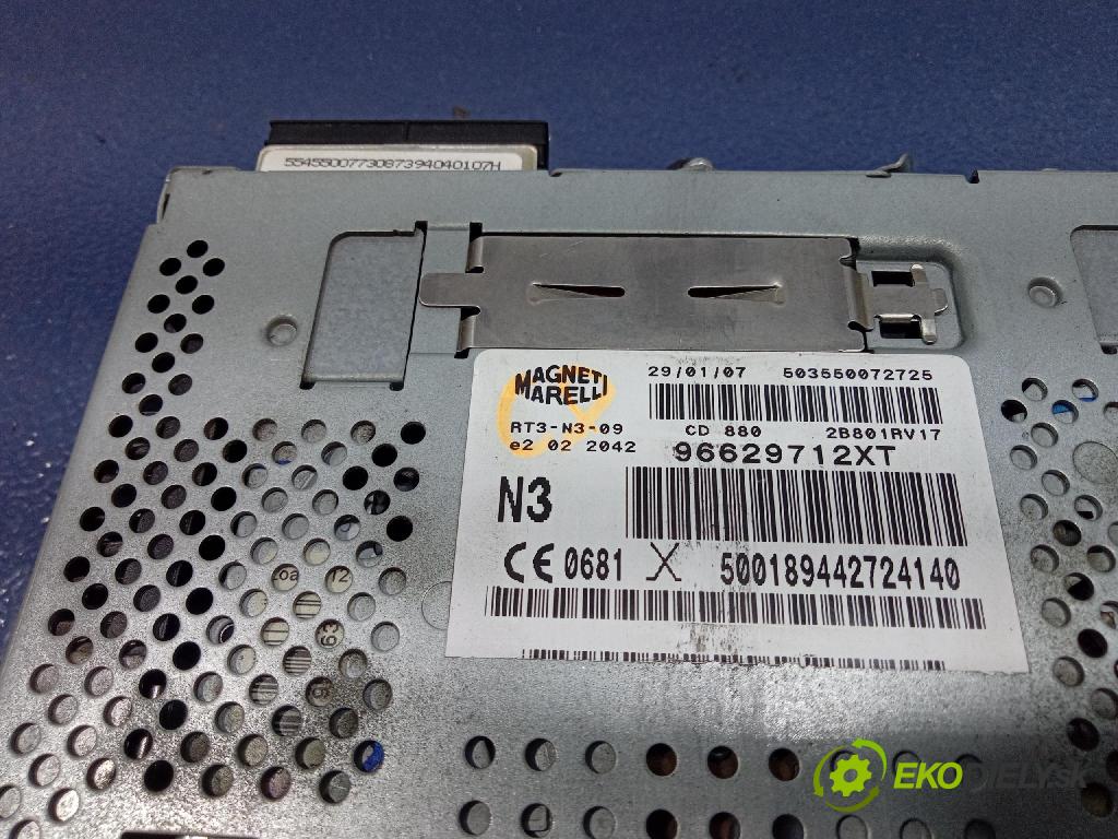 Citroen C4 picasso 2007 Radio I Navigácia: 96629712XT