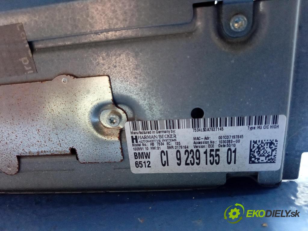 Bmw Seria 7 2010 Radio I Navigácia: 9239155