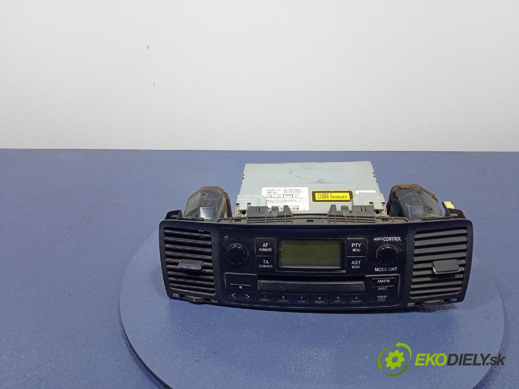 Toyota Corolla 2003 Radio I Navigácia: 86120-02260