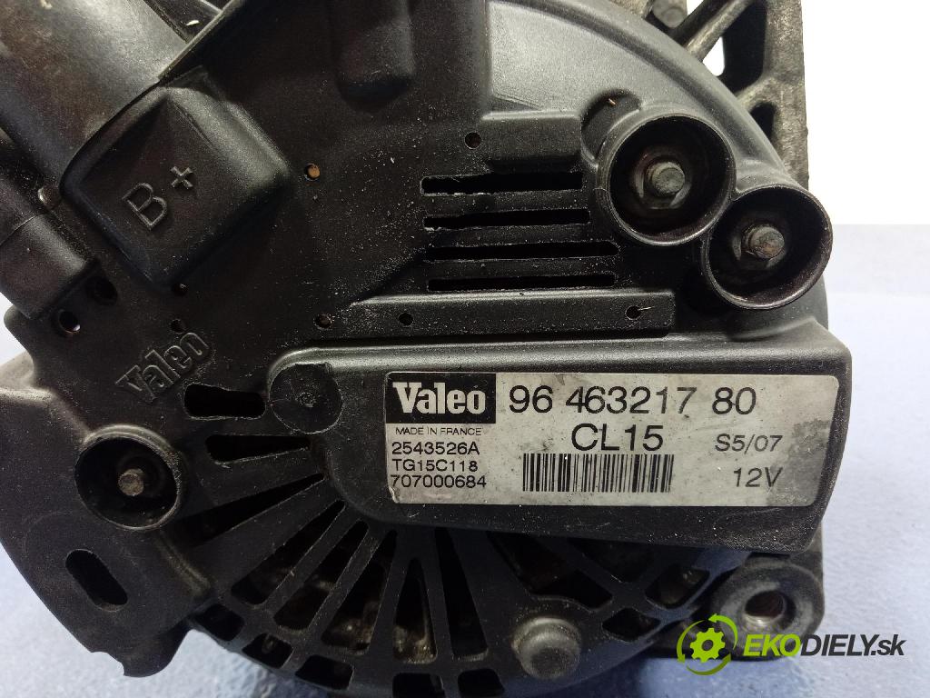 Citroen C4 picasso 2007 Alternator 9646321780