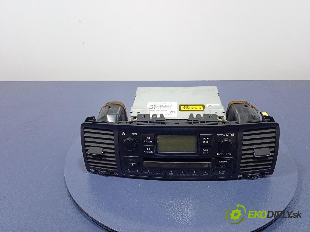 Toyota Corolla 2003 Radio I Navigácia: 86120-02260