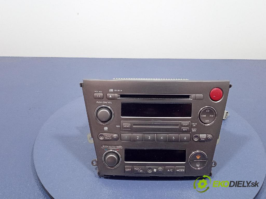 Subaru Legacy 2006 Radio I Navigácia: 86201AG430