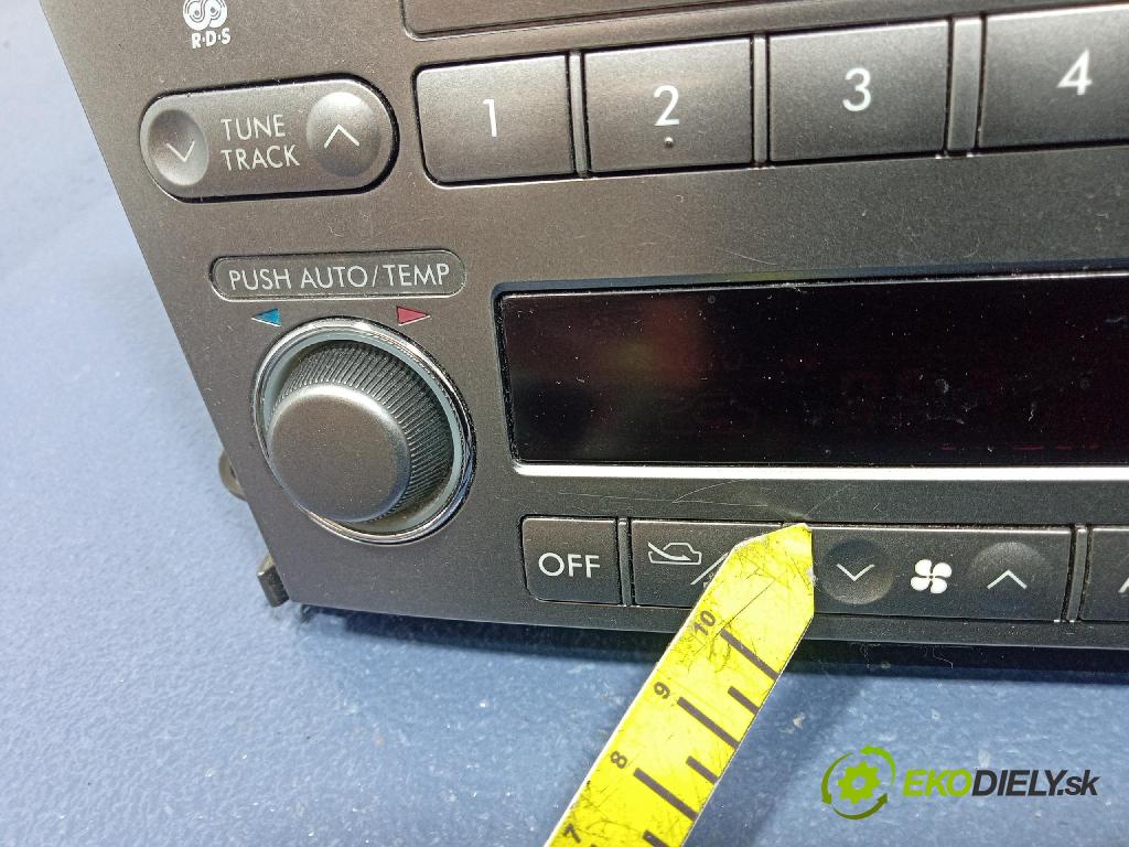 Subaru Legacy 2006 Radio I Navigácia: 86201AG430