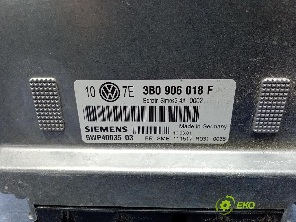 Volkswagen Passat 2001 riadiaca jednotka Motor: 3B0906018F