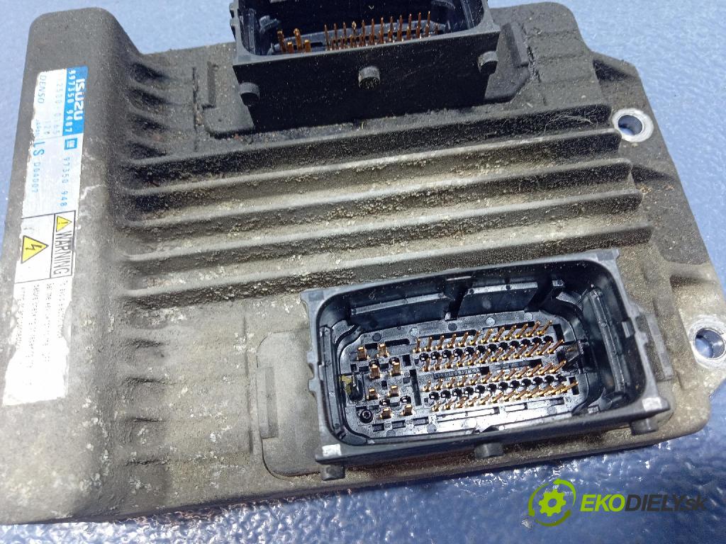 Opel Meriva 2004 riadiaca jednotka Motor: 8973509487