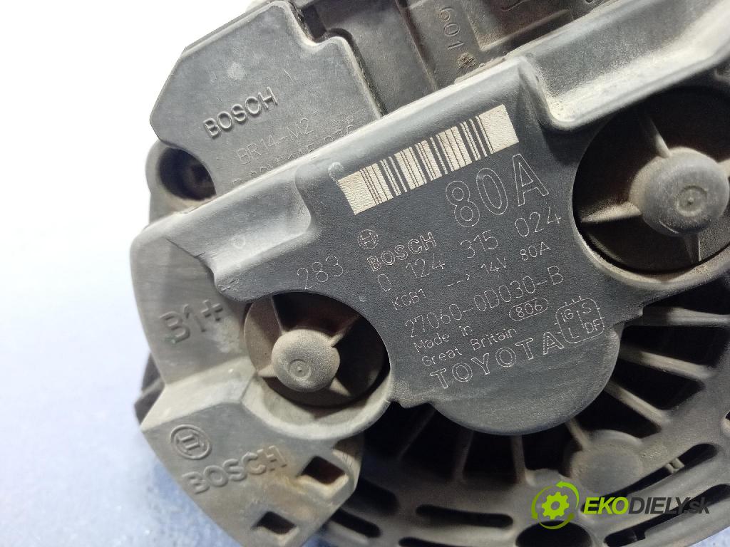 Toyota Corolla 2002 Alternator 27060-0D030