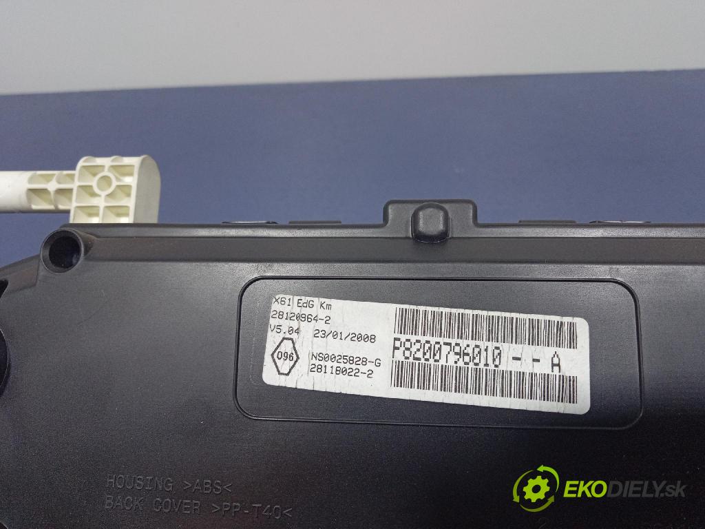 Renault Kangoo 2008 Přístrojová deska P8200796010