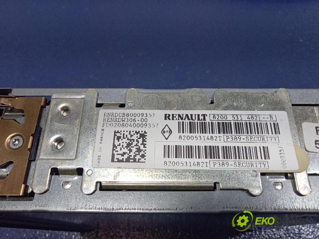 Renault Kangoo 2008 Radio I Navigácia: 8200531482