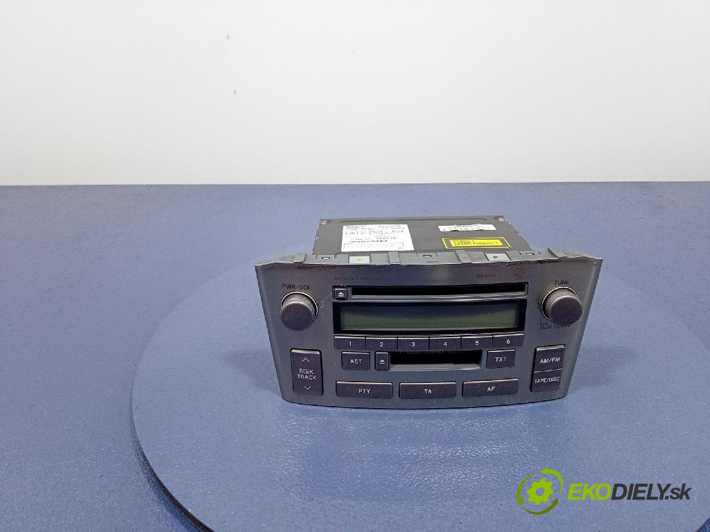 Toyota Avensis 2.0 d 2003 Radio I Navigácia: 86120-05080
