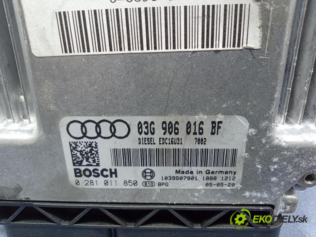 Audi A6 2005 riadiaca jednotka Motor: 03G906016BF