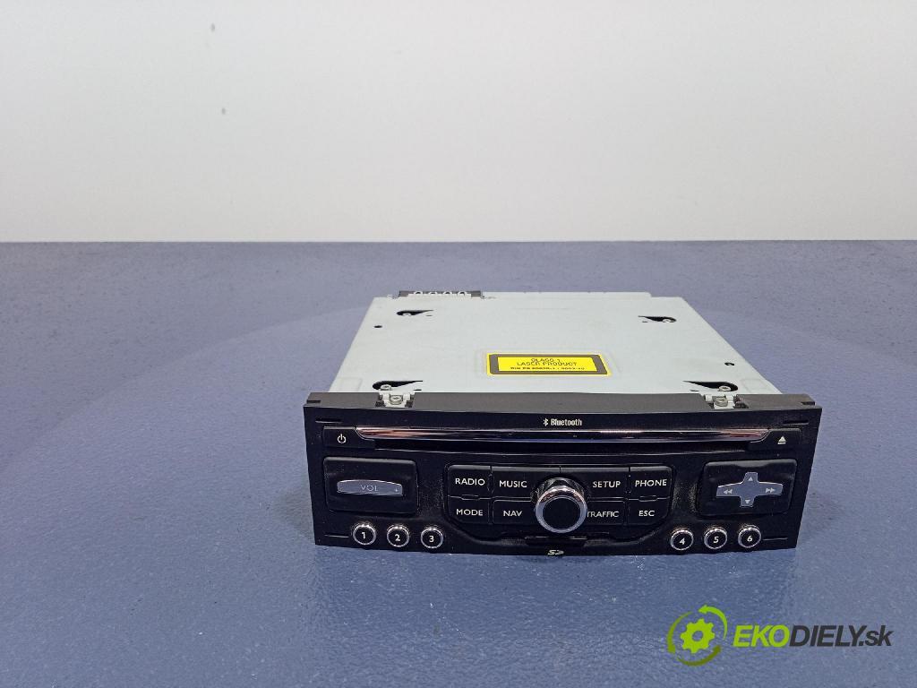Citroen C4 picasso 2009 Radio I Navigácia: 96661986XT
