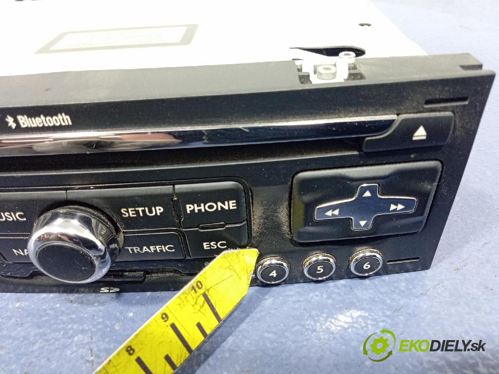 Citroen C4 picasso 2009 Radio I Navigácia: 96661986XT