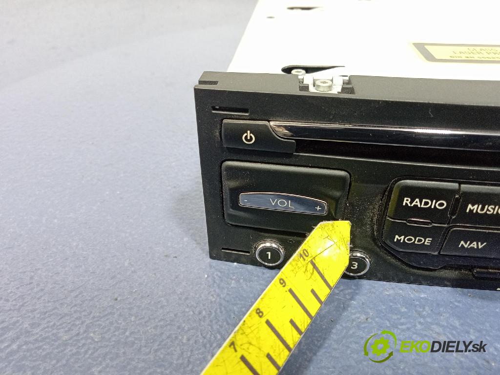 Citroen C4 picasso 2009 Radio I Navigácia: 96661986XT