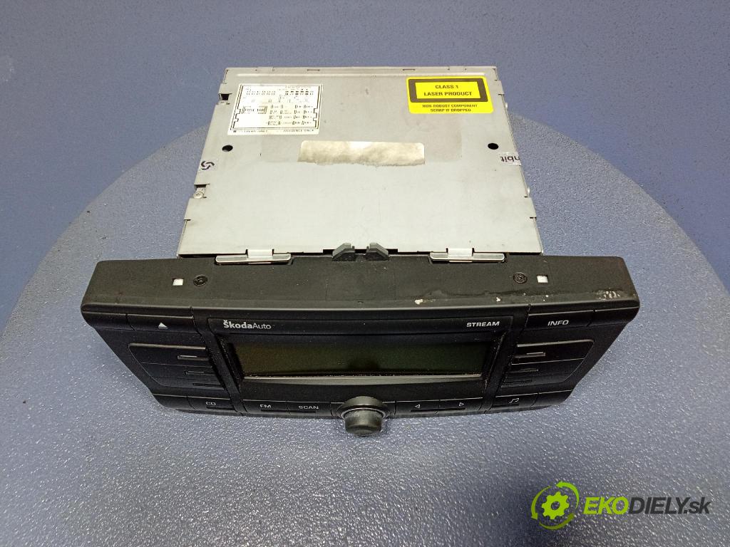 Skoda Octavia 2006 Radio I Navigace: 1Z0035161B
