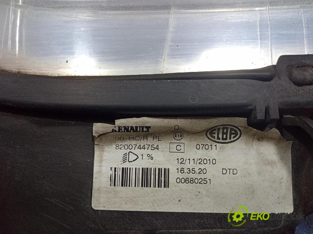 Dacia Logan 2010 světlo v pravo: 8200744754