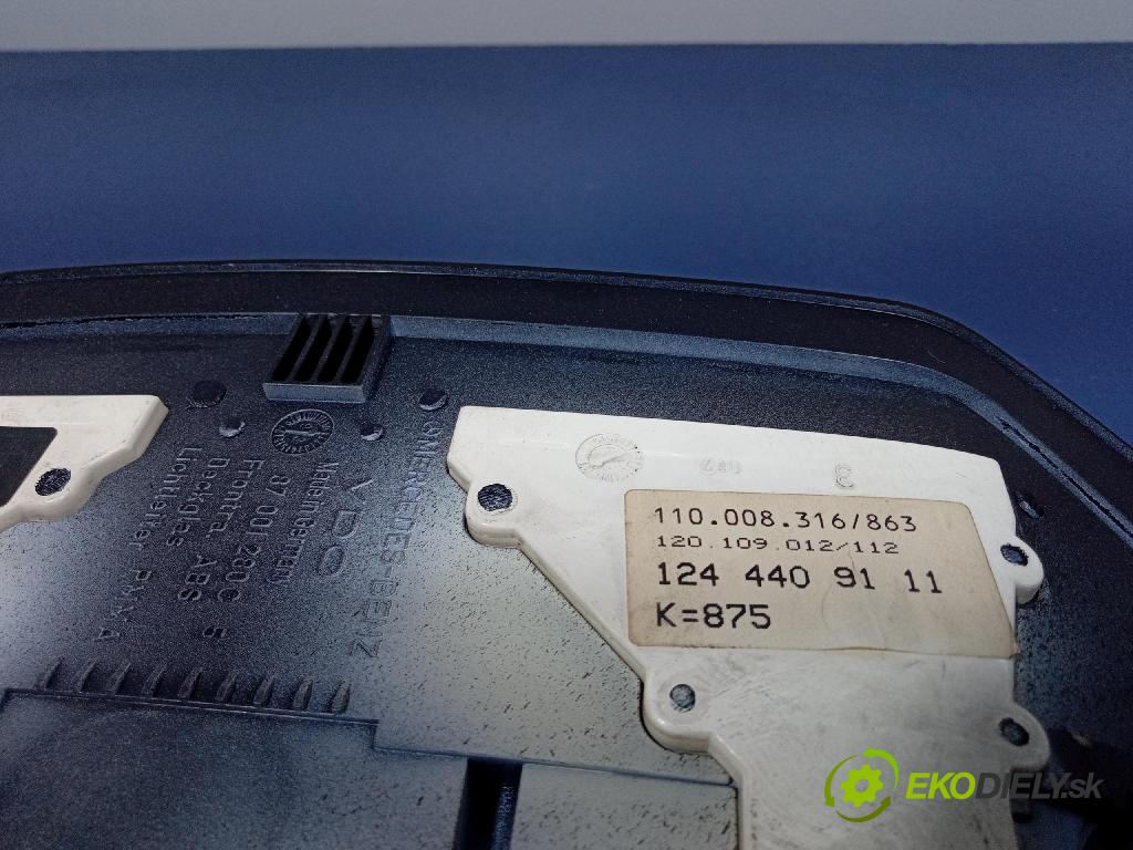Mercedes-benz 200 e 1993 Přístrojová deska 1244409111