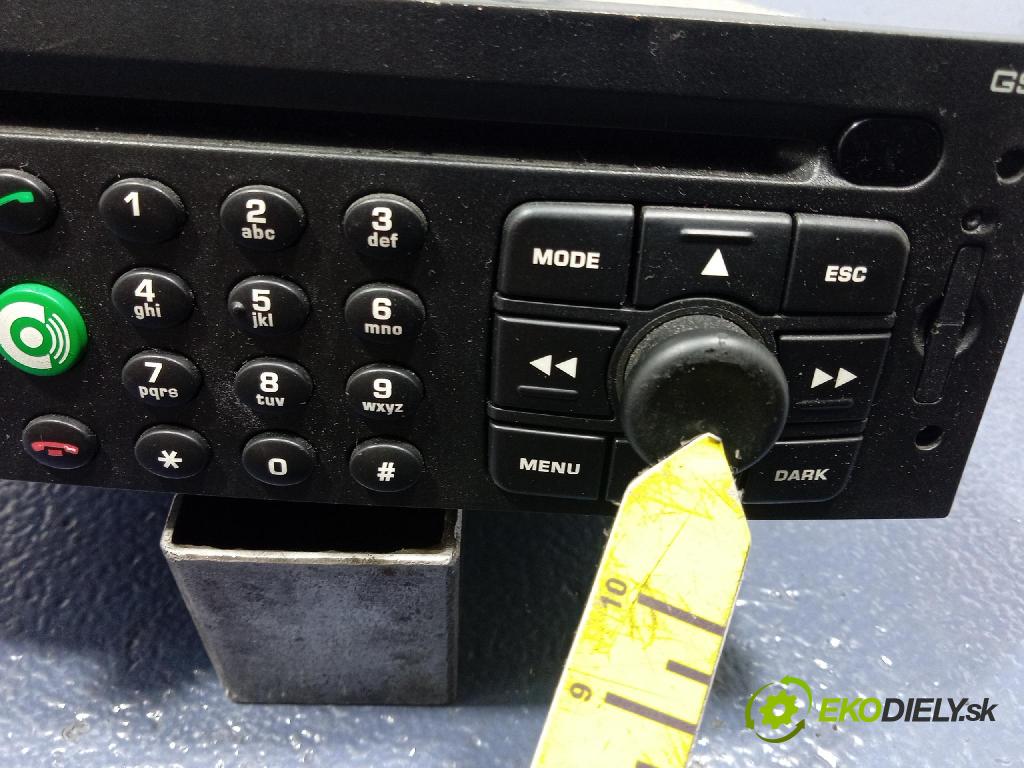 Lancia Phedra 2004 Radio I Navigácia: 14000706XT