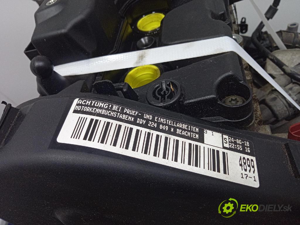 Vw Golf 2018 motor Diesel: DDY