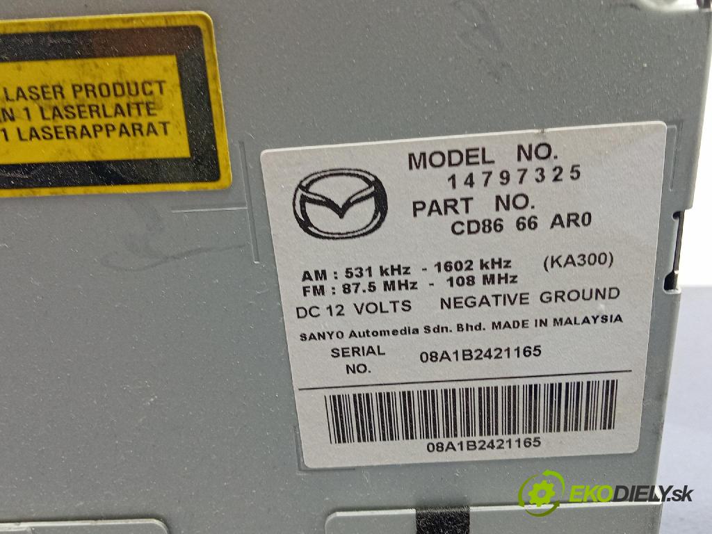 Mazda 5 2008 Radio I Navigácia: 14797325