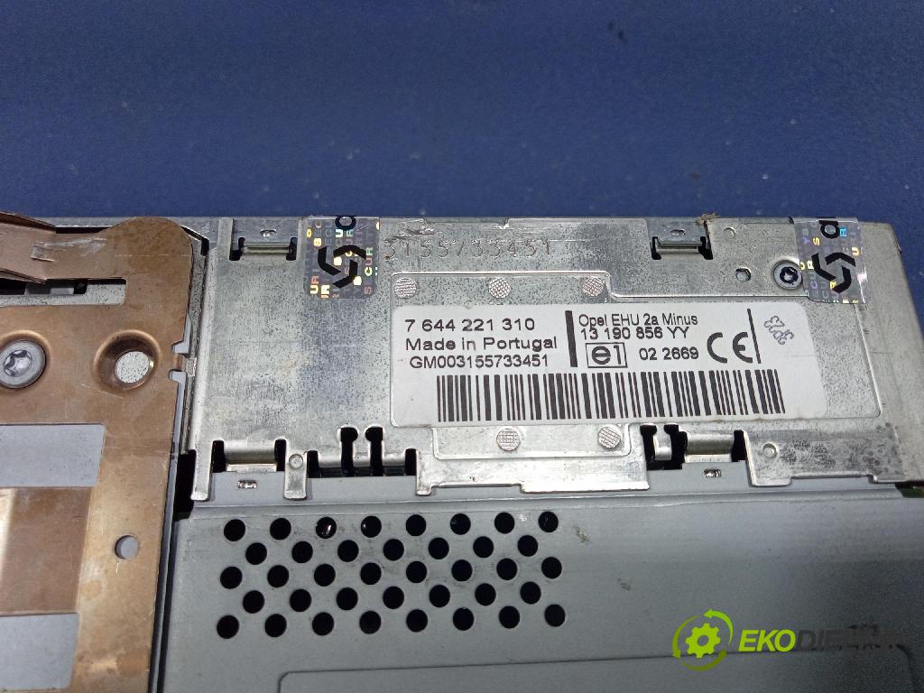 Opel Zafira 2005 Radio I Navigácia: 13190856