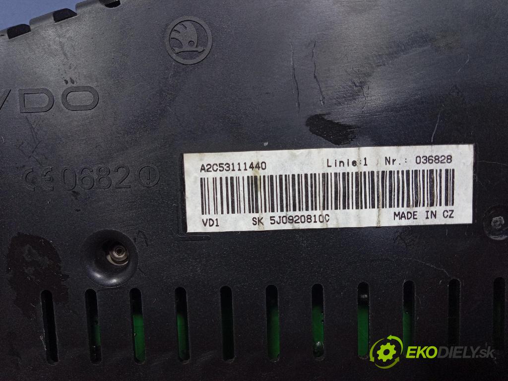 Skoda Fabia 2007 riadiaca jednotka Motor: 045906019CD