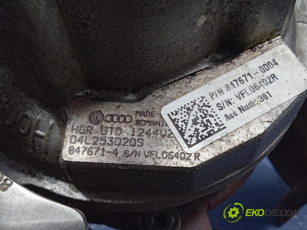 Vw Golf 2018 Turbo-kompresor: 04L253020S