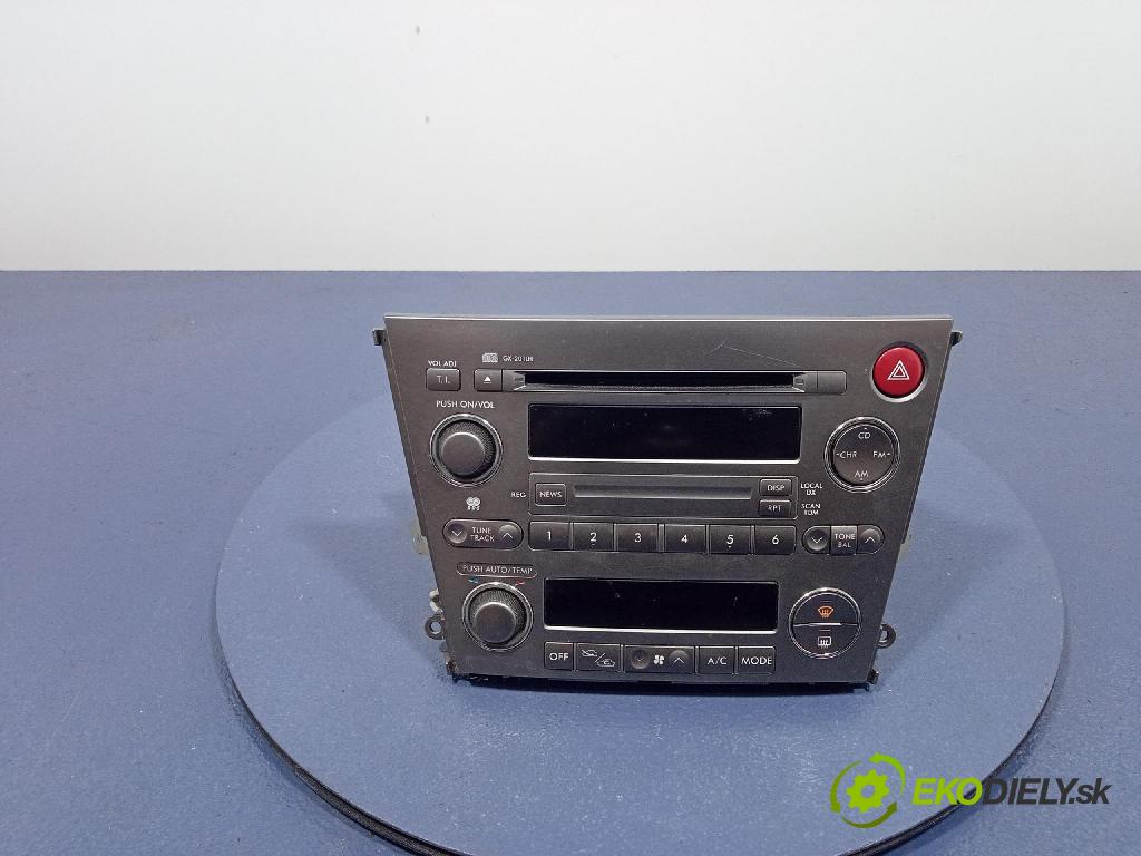 Subaru Legacy 2005 Radio I Navigácia: 86201AG430