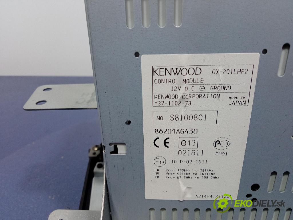 Subaru Legacy 2005 Radio I Navigácia: 86201AG430