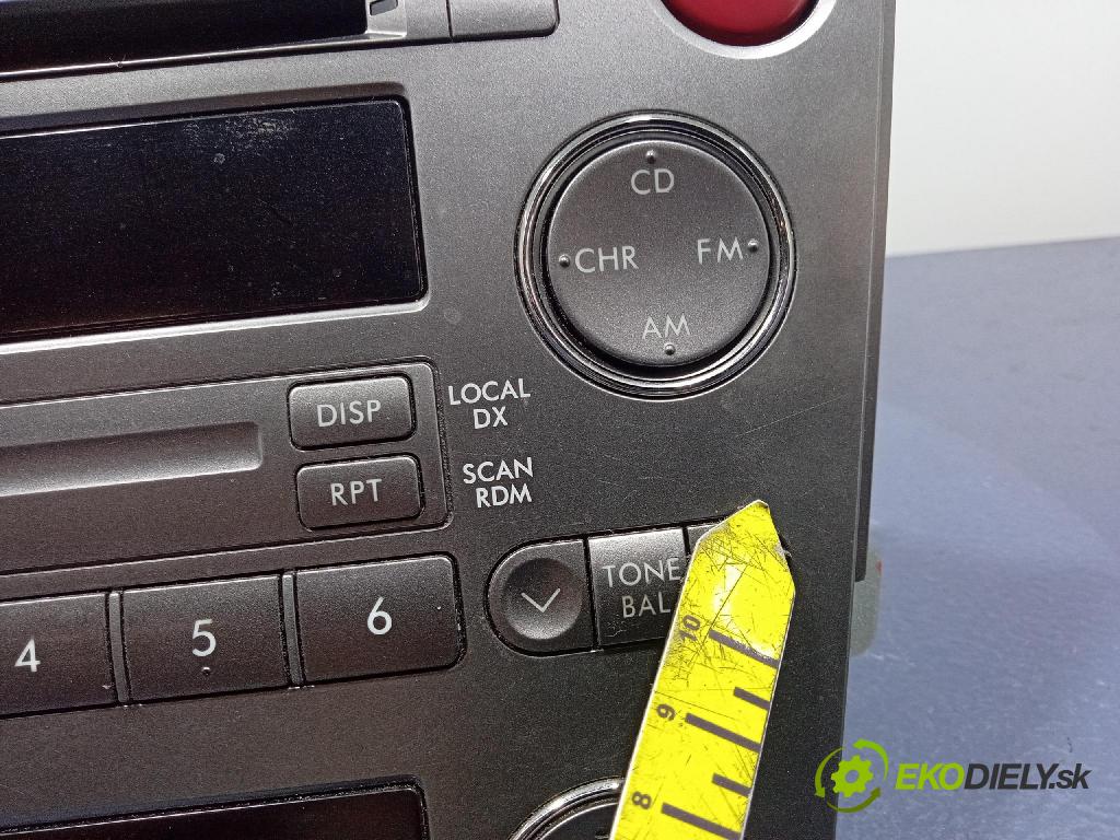 Subaru Legacy 2005 Radio I Navigácia: 86201AG430