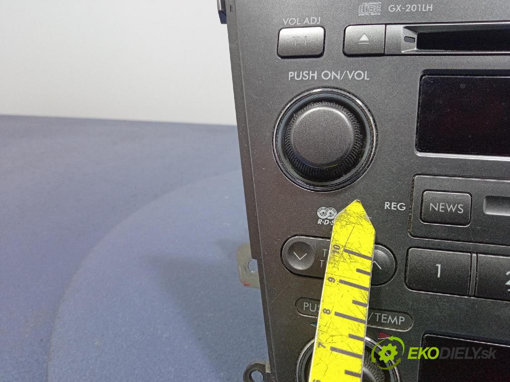 Subaru Legacy 2005 Radio I Navigácia: 86201AG430