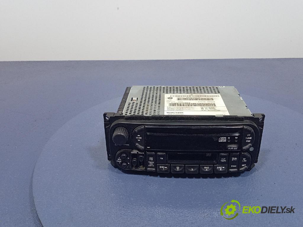 Chrysler Voyager 2003 Radio I Navigácia: P05064385AF