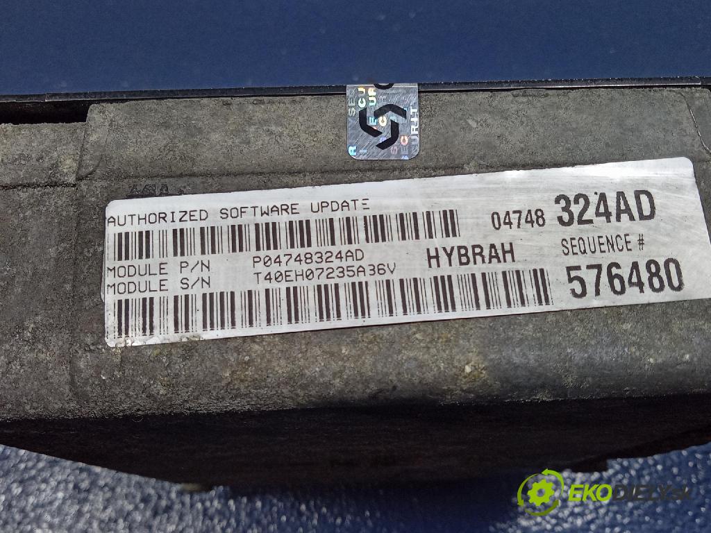 Chrysler Voyager 2003 riadiaca jednotka Motor: P04748324AD